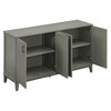 Bella Depot 60''W Sideboard with 4 Door Large Storage with Adjustable Shelves - 4 of 4