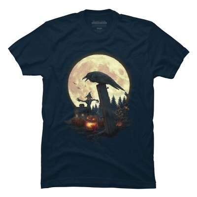 Men's Design By Humans Halloween Theme By chriskar T-Shirt