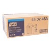 Tork Industrial Paper Wiper, 4-Ply, 8.54 x 16.5, Unscented, Blue, 90 Towels/Box, 10 Boxes/Carton - 4 of 4