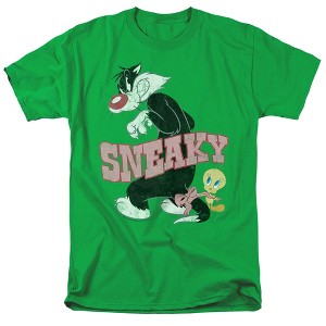 Looney Tunes Sneaky Adult T-Shirt - 1 of 4