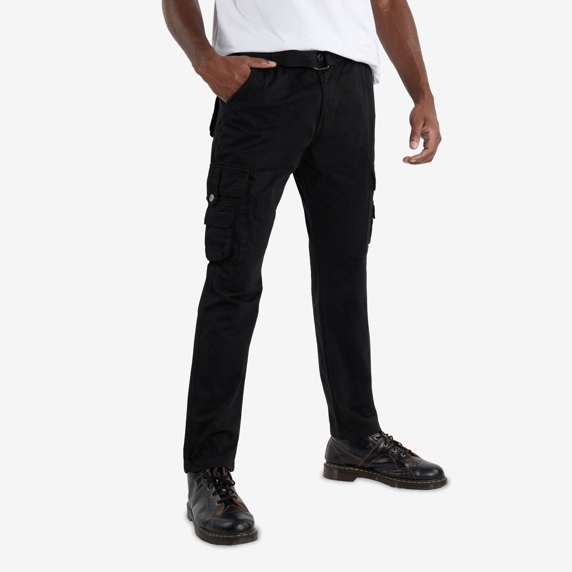 X RAY Men's Mutiple Pockets Cargo Pants,Work Pants in BLACK Size 38X32