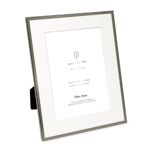 Isaac Jacobs 7x9 (Matted 5x7) Pewter Metal Frame, Classic Metal