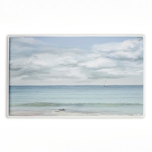 Stupell Industries That Day In Paradise Printed Plush Bath Mat And Bath Rug, Design By Ramona Murdock, 18"X30" - 1 of 4