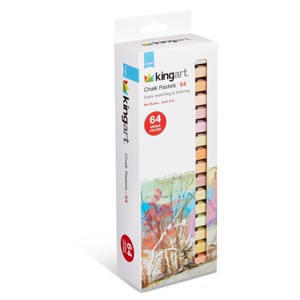 KINGART Chalk Pastels 64 pc - 1 of 4