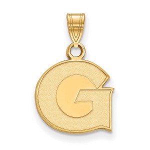 Black Bow Jewelry 14k Yellow Gold Georgetown Hoyas NCAA Small Pendant - 1 of 3