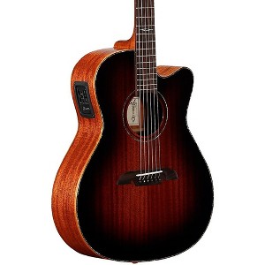 Alvarez MFA66CE Masterworks OM/Folk Acoustic-Electric Guitar Shadow Burst - 1 of 4