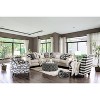 Farreau Animal Pattern Chair Ivory/Black - Furniture Of America: Transitional Style, Wood Frame, Foam Fill - 3 of 4