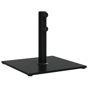 vidaXL Umbrella Base Black Steel 37.5 lb Umbrella Base Square - 1 of 2