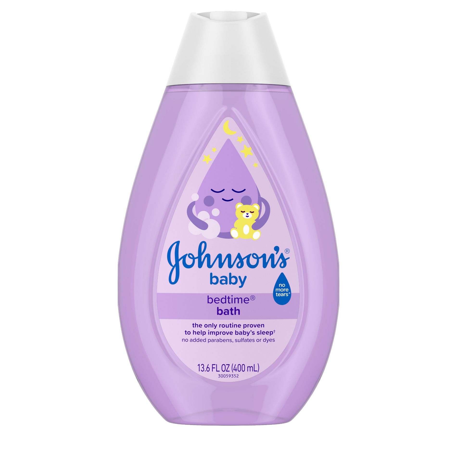 Johnson's Bedtime Baby Bath with Soothing Natural Calm Aromas, Hypoallergenic