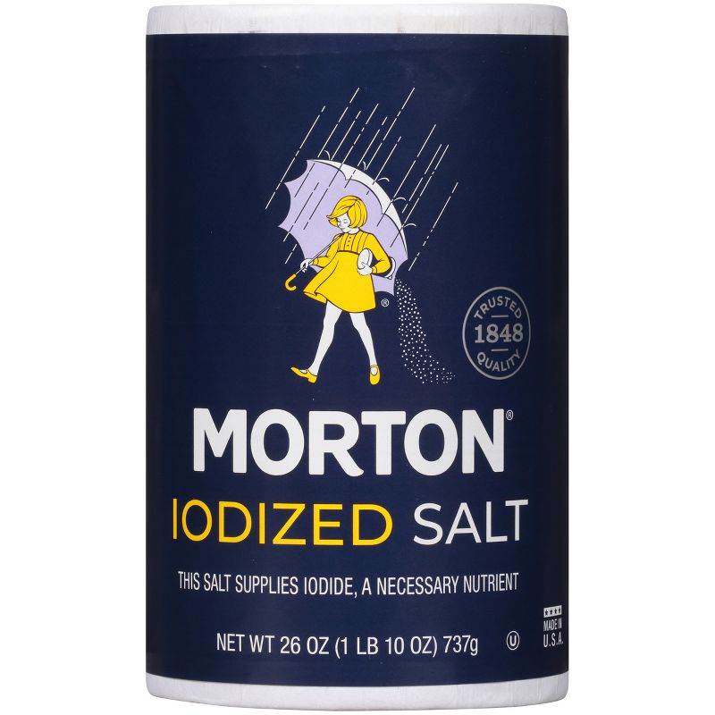 Morton Iodized Salt - 26oz, 1 of 6