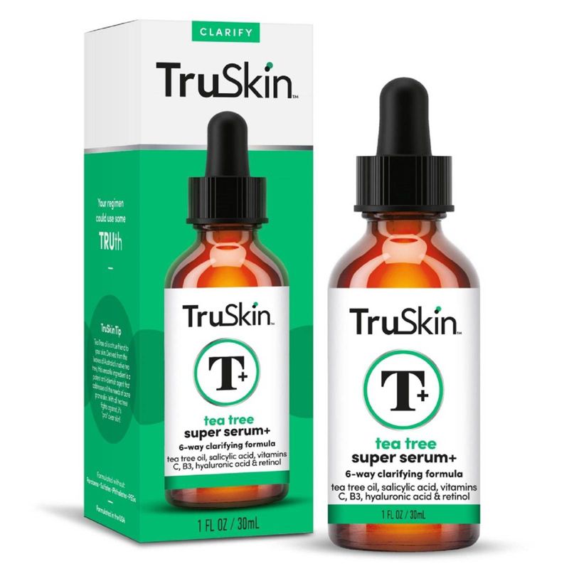TruSkin Tea Tree Oil Acne Treatment Serum - 1 fl oz, 3 of 16