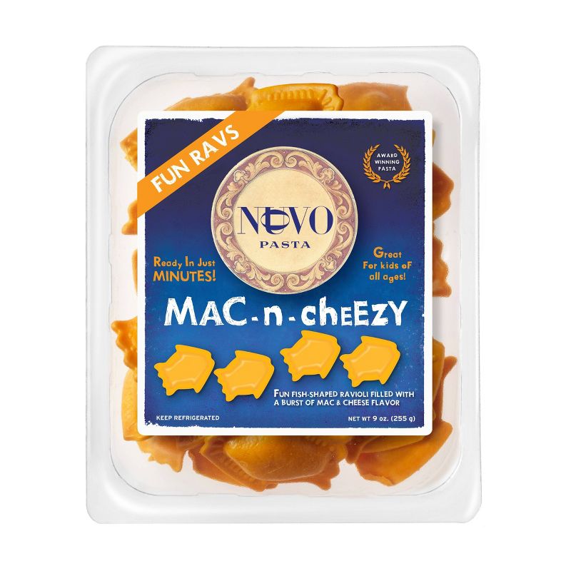Nuovo Mac &#38; Cheese Fun Ravioli Fish Shaped - 9oz, 1 of 2