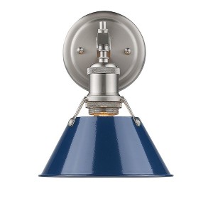 Golden Lighting Orwell 1 Light Bath Vanity - 1 of 2