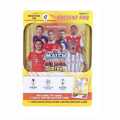 Topps Champions League Match Attax Extra Mini Tin | Present Pro