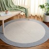 Braided BRA281  Machine Washable UV Resistant Stain Resistant Non-Shedding Hand Woven Indoor/Outdoor Rugs - Safavieh - 2 of 3