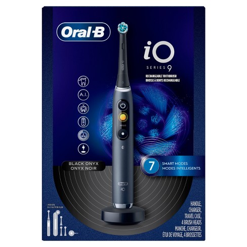 Oral-b Io Series 9 Electric Toothbrush With 4 Brush Heads - Onyx