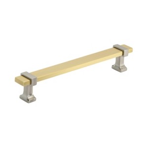 Amerock Overton Split Finish Cabinet or Drawer Pull - 1 of 4