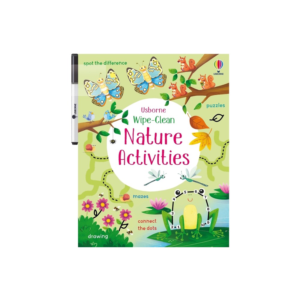 Wipe-Clean Nature Activities - (Wipe-Clean Activities) by Kirsteen Robson (Paperback)