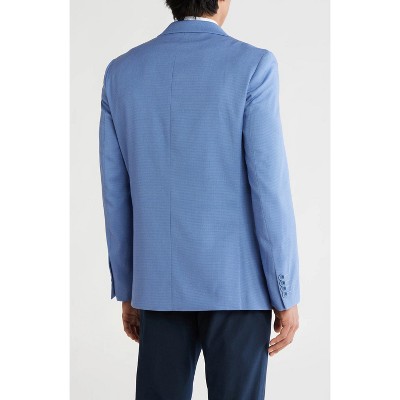 Tahari THB-327 Slim Fit Sharkskin Blazer BLACK 42/L — фото 2