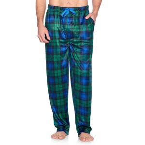 Ashford & Brooks Men's Mink Fleece Sleep Lounge Pajama Pants - 1 of 4