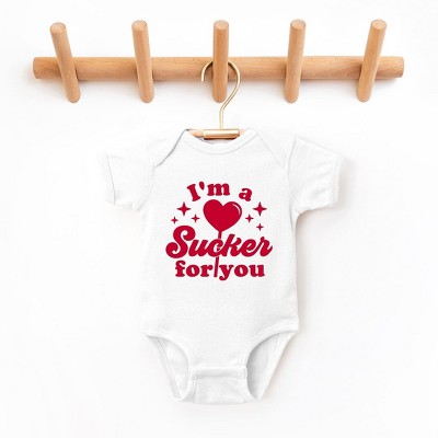 The Juniper Shop Sucker For You Baby Bodysuit