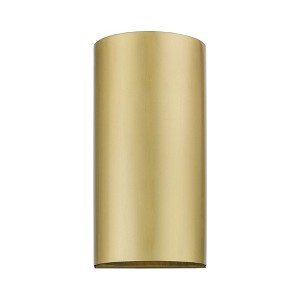 Livex Lighting Bond 1 - Light Wall Light in  Satin Gold - 1 of 4