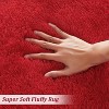 Acekool Ultra Soft Shaggy Rug, Non-Slip Plush Indoor Carpet, Tie-Dye & Solid Colors for Living Room, Bedroom – Multiple Sizes - 4 of 4