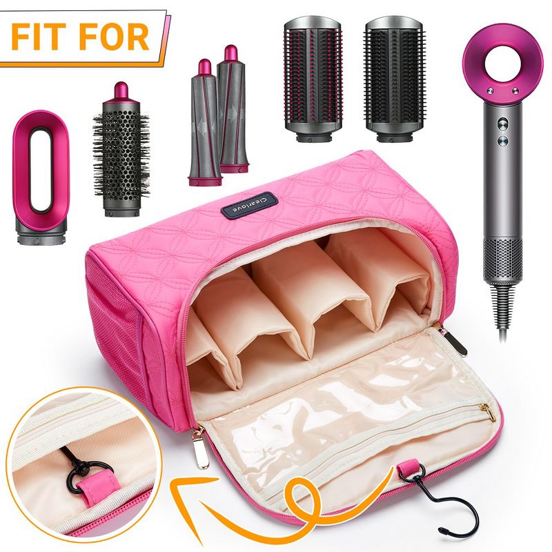 Hair Dryer Bag Barber Carrying Case Barber Tool Bag Hairstylist Traveling Bag, 3 of 8