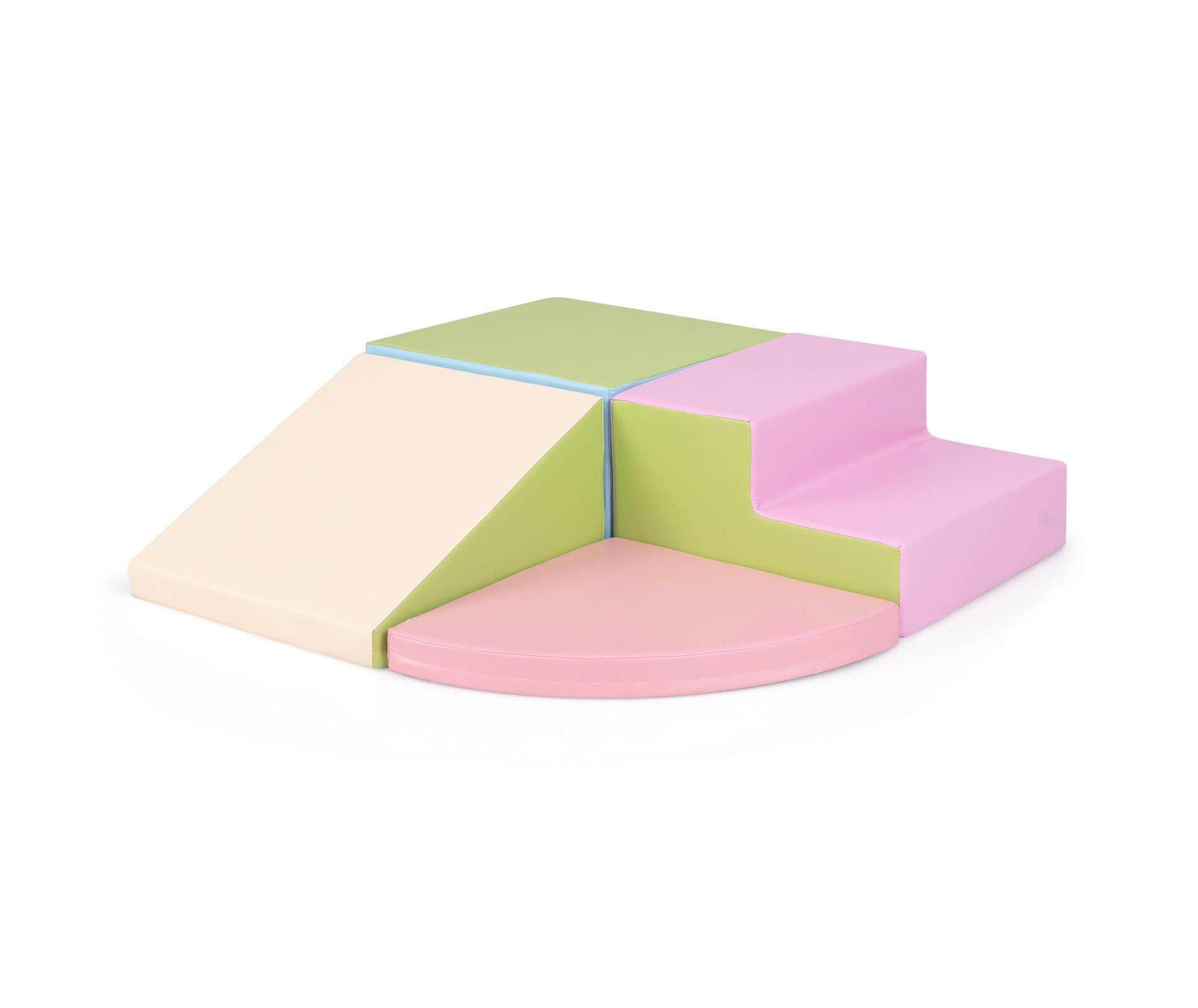 Costway Climb and Crawl Foam Block Play Set for Children Development Indoor Active Play