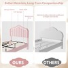 Coucheta Upholstered Bed Frame with LED Lights, Storage Drawer & Headboard,Velvet Platform for Kids, No Box Spring Needed - 4 of 4