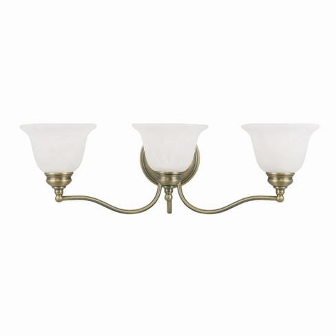 Livex Lighting Essex 3 - Light Vanity in  Antique Brass - image 1 of 1