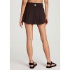 Avalanche Women's Super Soft Interlock Jersey Golf Tennis Skort with Inner Compression Pocket, Built In Shorts - 3 of 4