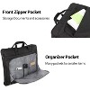 Waterproof Travel Garment Bag, Large Carry On Hanging Suit Luggage, Wrinkle-Free for Shirts Dresses - 3 of 4
