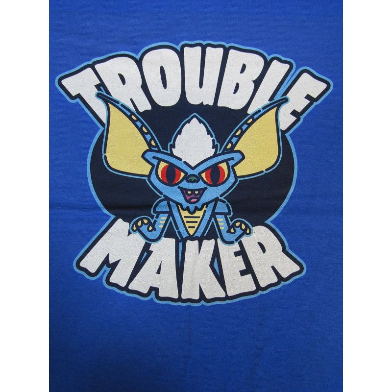 Gremlins Trouble Maker Spike Boy's Royal Blue Tshirt, 2 of 3