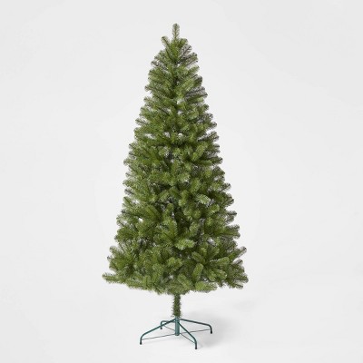 7ft Unlit Artificial Christmas Tree Alberta Spruce - Wondershop™