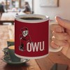 Ohio Wesleyan University Primary Logo Ceramic Coffee Mug Novelty Gift Mugs for Coffee Tea and Hot Drinks 11oz White - 4 of 4