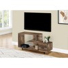 Monarch Specialties Tv Stand 48 Inch Console Media Entertainment Center Storage Drawer Living Room Bedroom Laminate Brown Contemporary Modern - 2 of 4