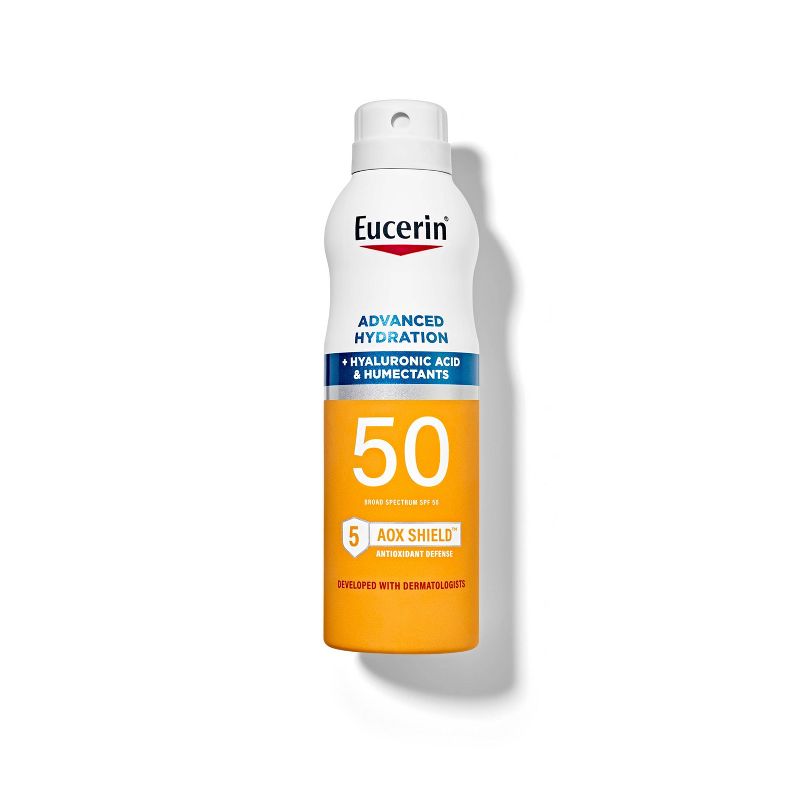 Eucerin Advanced Hydration Sunscreen Spray - SPF 50 - 6oz, 1 of 12