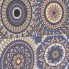 Unique Bargains PVC Tile Stickers 3.94"x3.94" Blue Gray 24 Pcs - 2 of 4