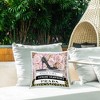 Stupell Industries Glam High Heel Shoe Fashion Book Stack Cheetah Outdoor Decorative Throw Pillow, 18 x 18 - 3 of 3