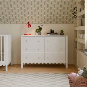 DaVinci Sammy Scallop 6 Drawer Dresser - 1 of 4