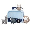 Lambs & Ivy Interactive Blue Camper/RV Plush with Stuffed Animal Toys - 4 of 4