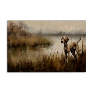 Stupell Industries Hunting Dog in Nature, 16" x 24" - 1 of 4