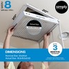 Simply Air Filter, MERV 08, MERV 11, MERV 13, 1 Pack, Furnace Air Filter for HVAC - 3 of 4