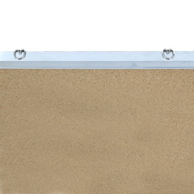 18" x 24" Aluminum Framed Natural Cork Bulletin Board