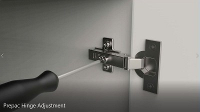 Monterey White MDF TV and Wardrobe Armoire