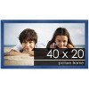 PosterPalooza | Panoramic Classic Modern Blue Frame - UV Acrylic, Foam Board Backing, Hanging Hardware - 2 of 4