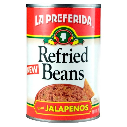 La Preferida Refried Beans With Jalapenos 16oz Target