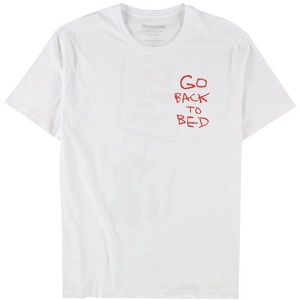 Elevenparis Mens Go Back To Bed Graphic T-Shirt - 1 of 2