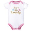 Hudson Baby Infant Girl Cotton Bodysuits 5pk, Little Llama - image 4 of 4